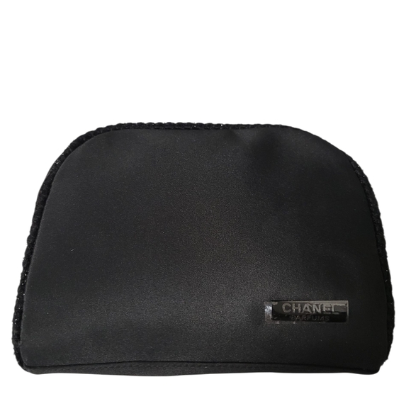 Chanel Black Cosmetic Pouch - Picture 1 of 5